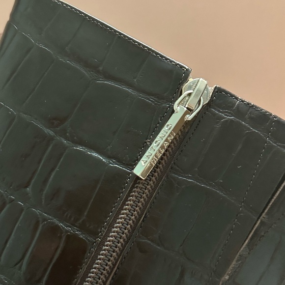 Chocolate brown crocodile boots for the Fall - Picture 13 of 15